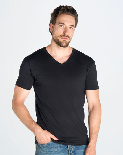 T-shirt Col V Classique - 160g