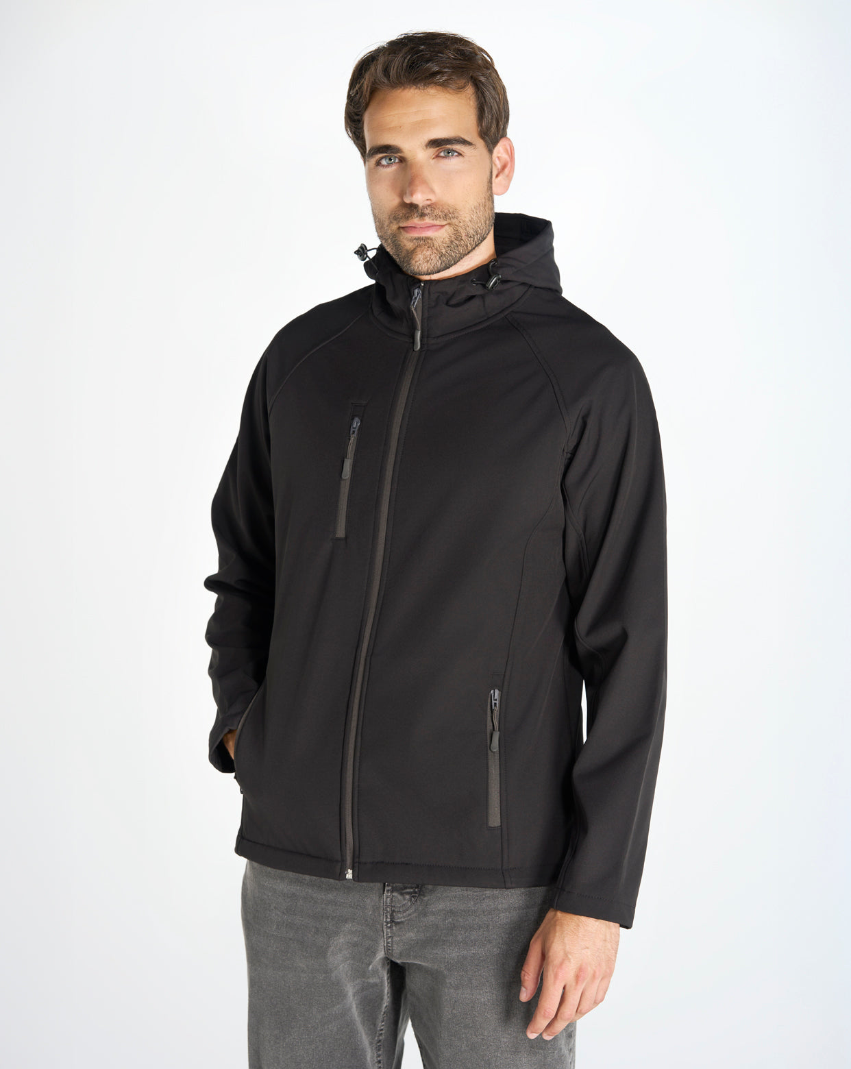 Veste Outdoor Softshell à personnaliser - Coupe-vent & Pluie